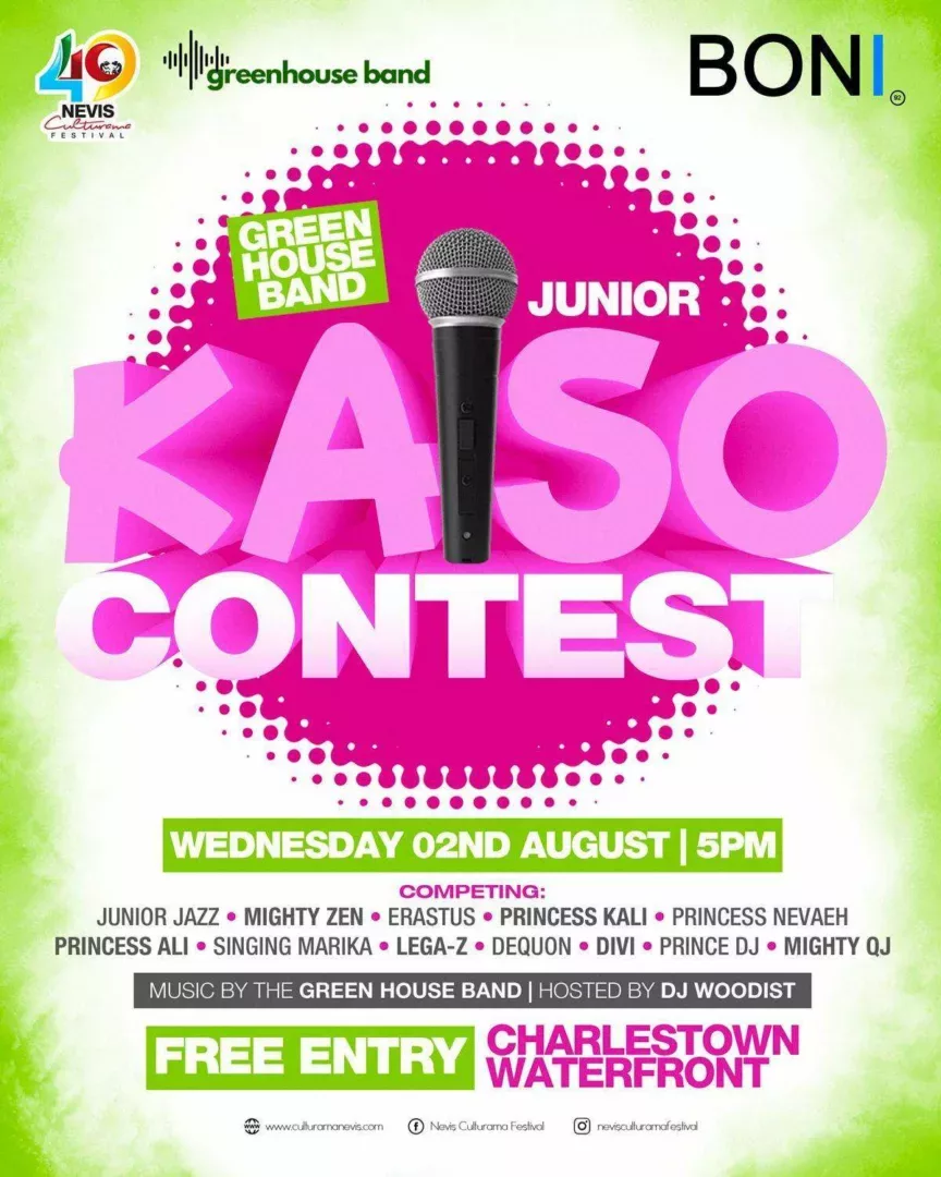 Green House Band - Junior Kaiso Competition - Culturama - Nevis