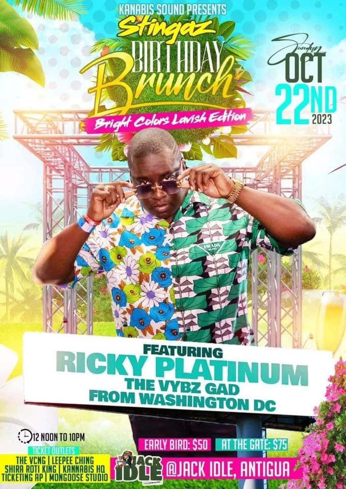 Bonvi Events - Stingaz Birthday Brunch – Antigua