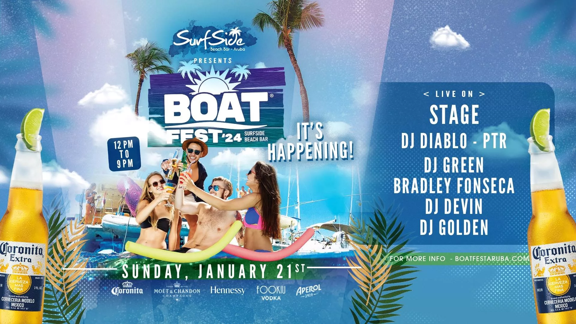 Bonvi Events Boat Fest 2024 Aruba