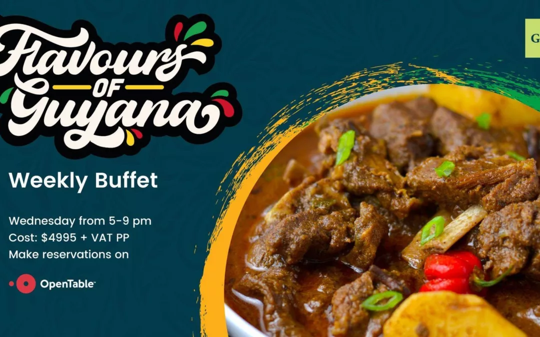 Flavours Of Guyana – Weekly Buffet
