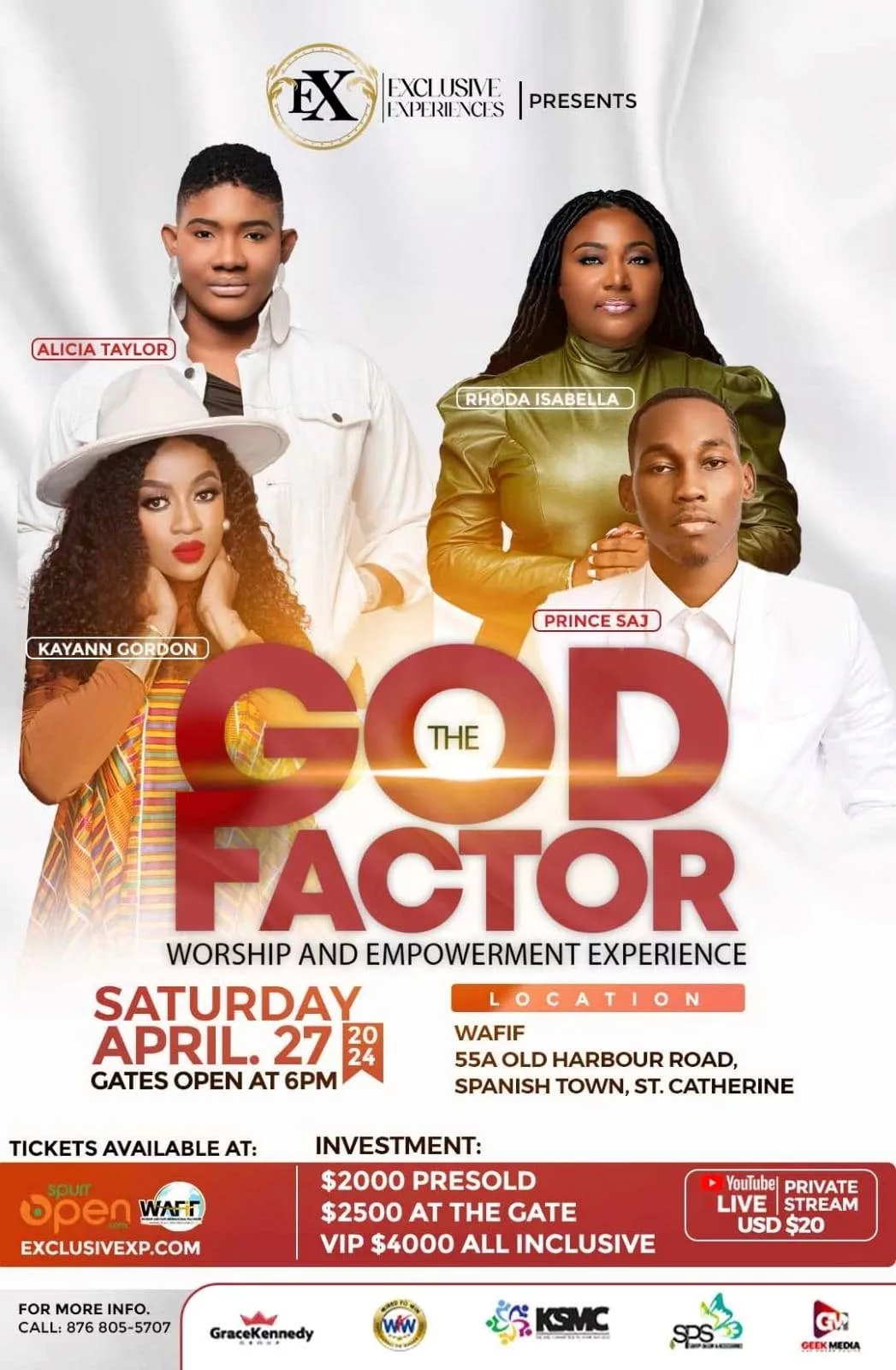 The God Factor - Worship And Empowerment Experience - Jamaica